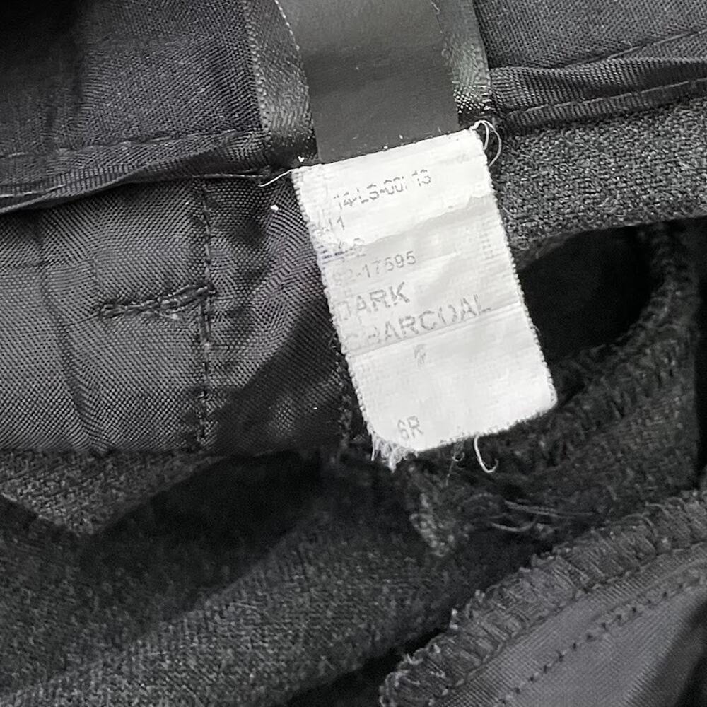 Express Editor Low Rise Size 6 Charcoal Gray Dres… - image 8